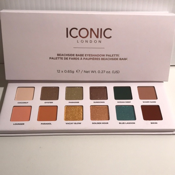 ICONIC LONDON | Beachside Babe Eyeshadow Palette - Picture 1 of 9
